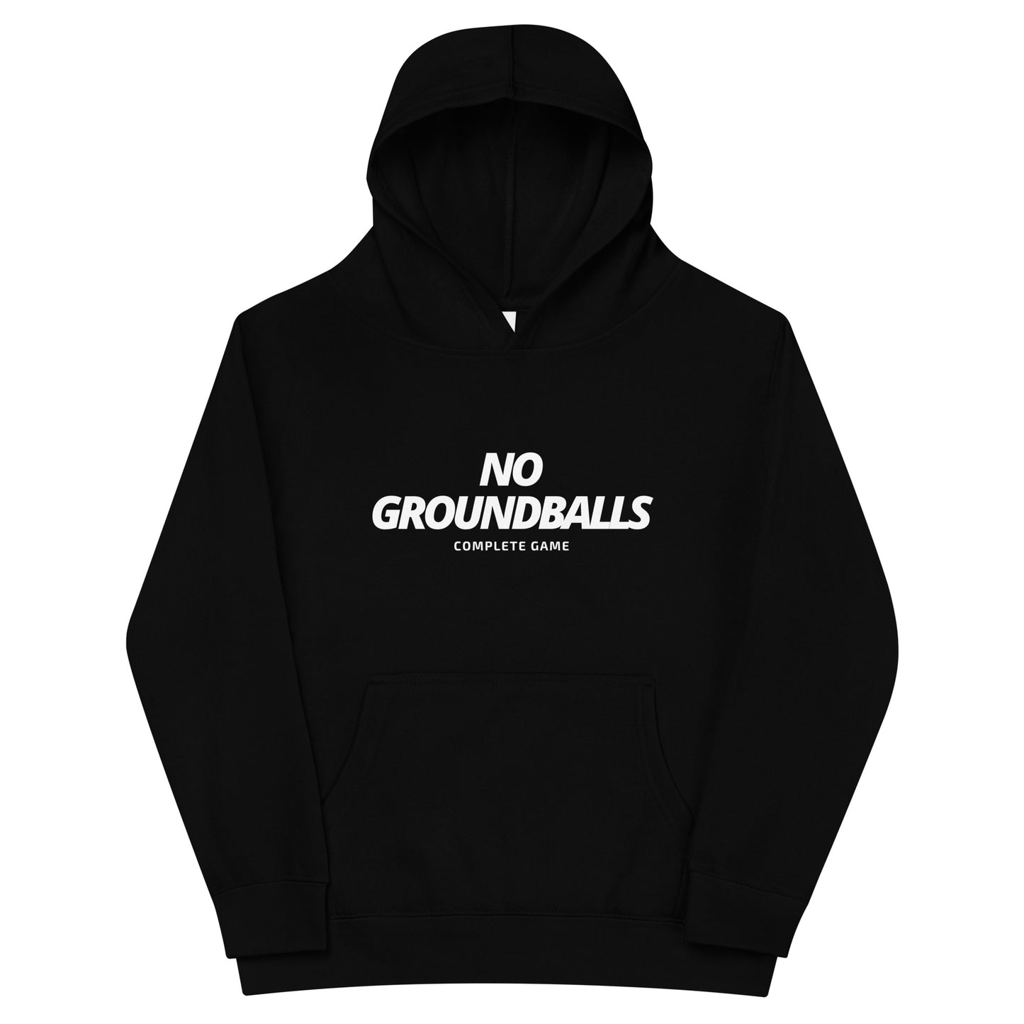 NO GROUNDBALLS: Youth Hoodie Unisex