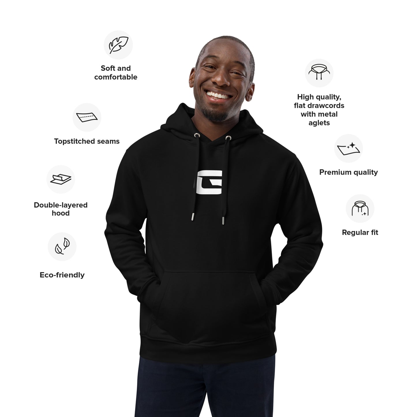 CG: Hoodie Premium Eco Unisex