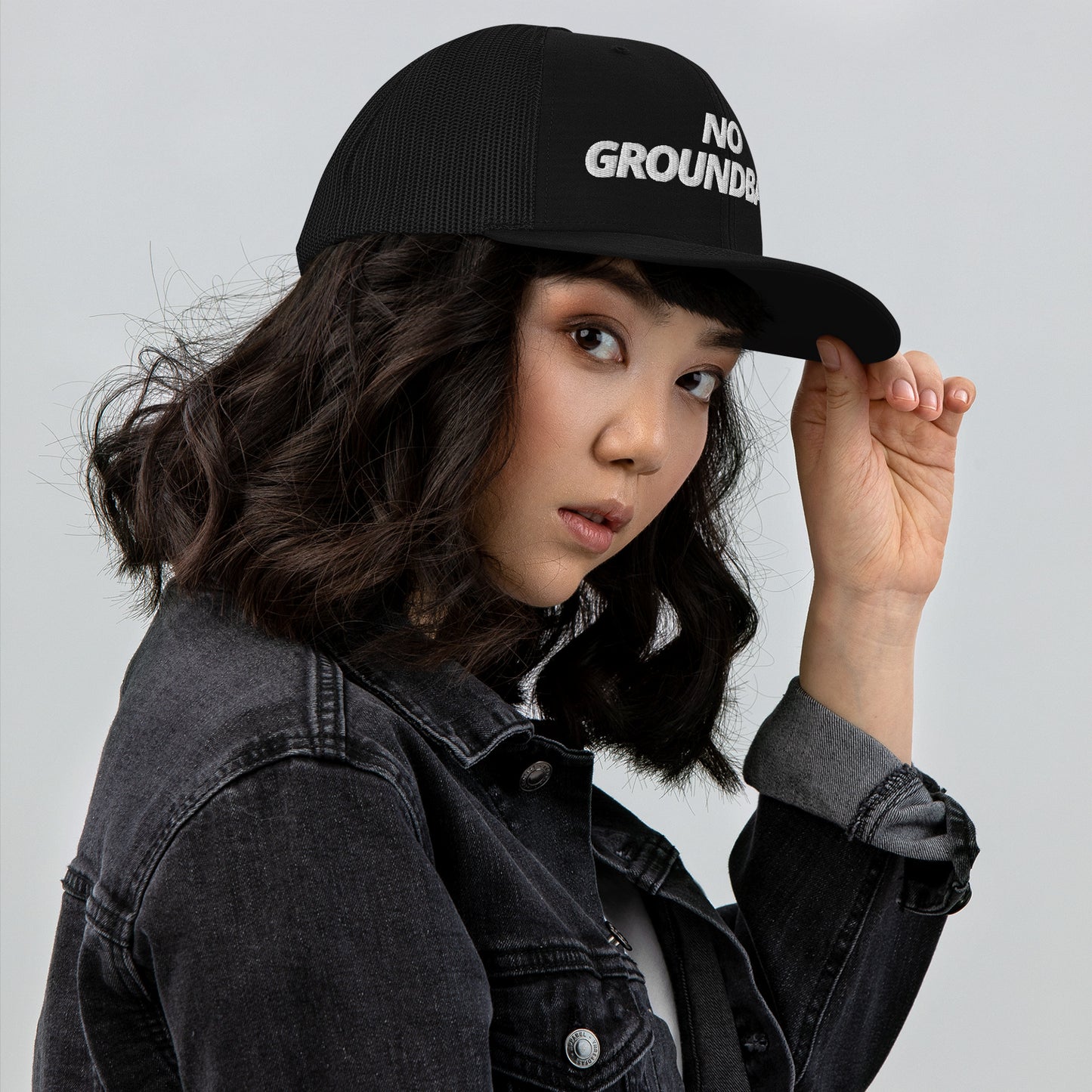 NO GROUNDBALLS: Hat Trucker