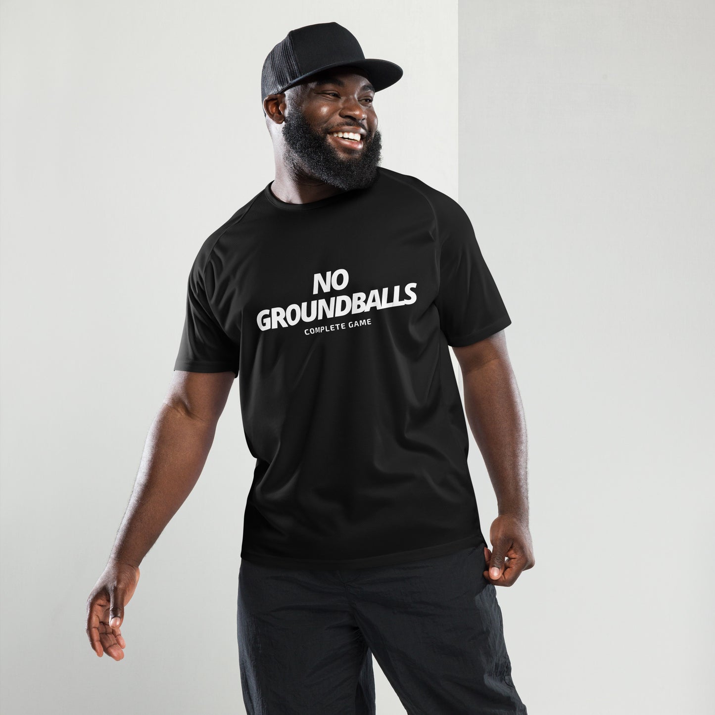 NO GROUNDBALLS: T-Shirt Performance Unisex