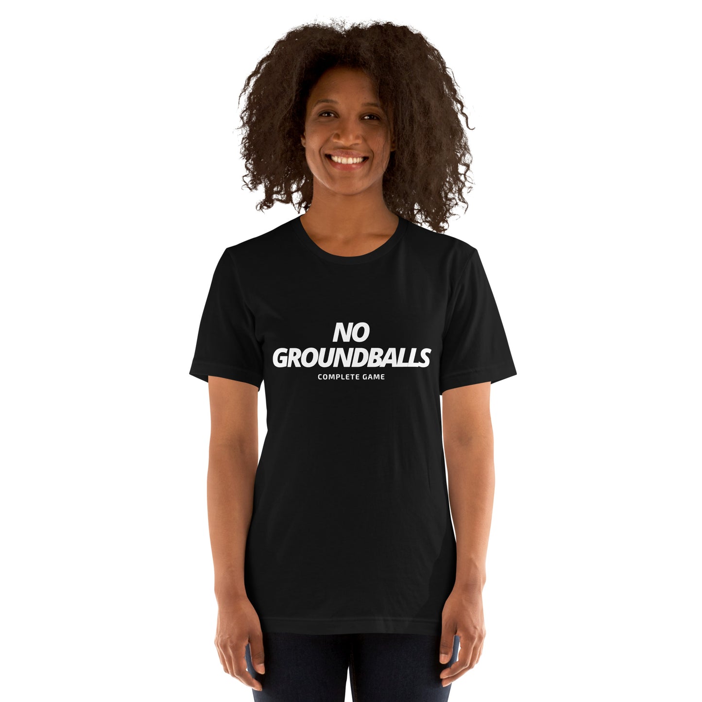 NO GROUNDBALLS: T-Shirt Unisex