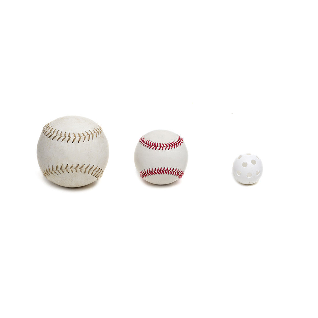 Training ball size comparison