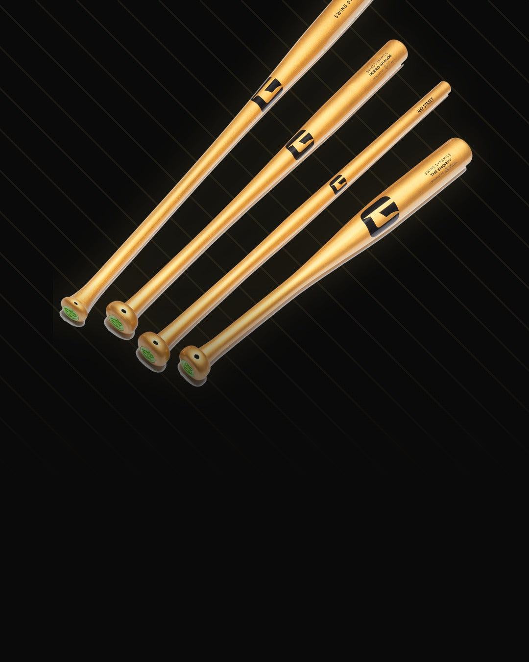 Swing Dynamics Training Bats — four-bat overload/underload wood bat system by Rob Crews